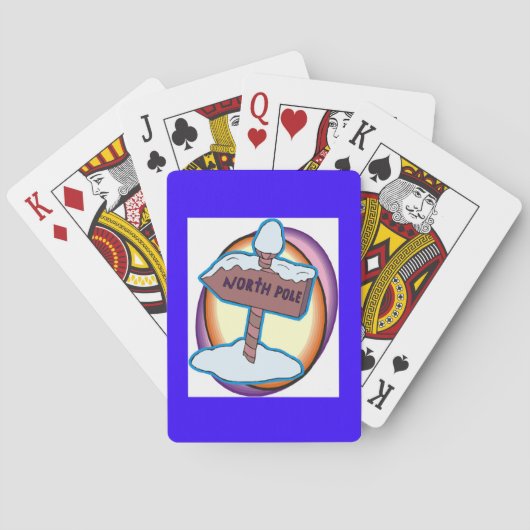 Noordpool Pokerkaarten (Achterkant)