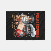 Noordpool Polar Express gelooft in trein Fleece Deken (Voorkant (Horizontaal))