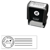 Noordpool Postmark Self-Inking Stamp Zelfinktende Stempel (In situ)