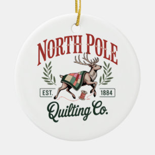 Noordpool Quilten Funny Quilten Naaien Liefhebber Keramisch Ornament