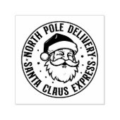 Noordpool Santa Claus Express Speciale levering Zelfinktende Stempel (Design)