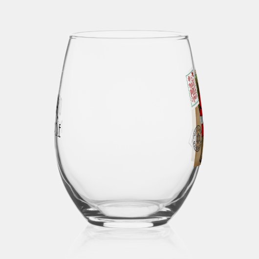 Noordpool  Santa Stemless wijnglas Wijnglas Zonder Voet (Rechts)