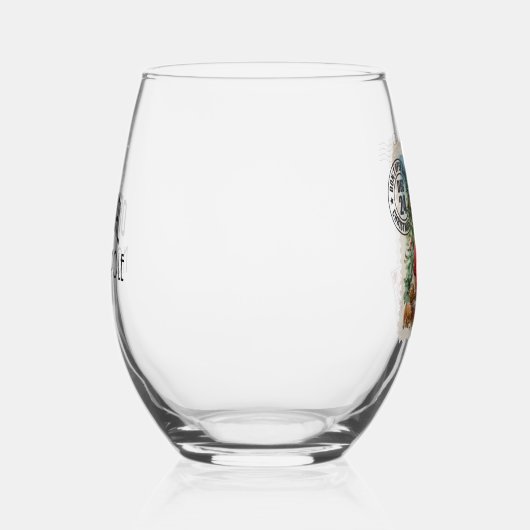 Noordpool  Santa Stemless wijnglas Wijnglas Zonder Voet (Rechts)
