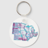 Noordpool Sleutelhanger (Voorkant)