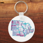 Noordpool Sleutelhanger (Voorkant)