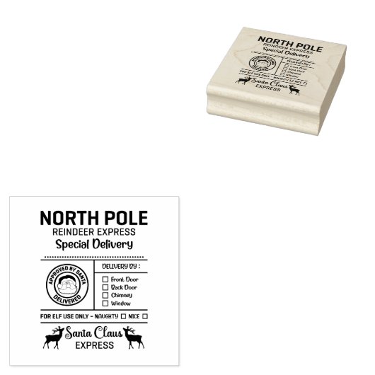 Noordpool Speciale Levering Rubberstempel (Gestempeld)