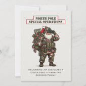 Noordpool Speciale Operaties Kerstkaart (Voorkant)