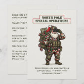 Noordpool Speciale Operaties Kerstkaart (Voorkant / Achterkant)
