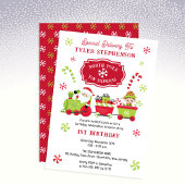 Noordpool Speelgoed Express trein 1e verjaardagsfe Kaart