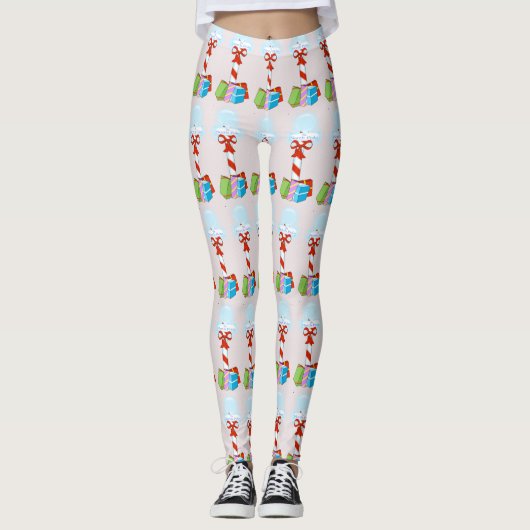 Noordpool Vakantie Leggings (Voorkant)