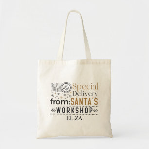 Noordpool van Kerstman Werkplaats Levering Tote Bag