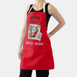 Noordpool Vintage Santa All-Over Print Schort