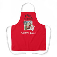 Noordpool Vintage Santa All-Over Print Schort