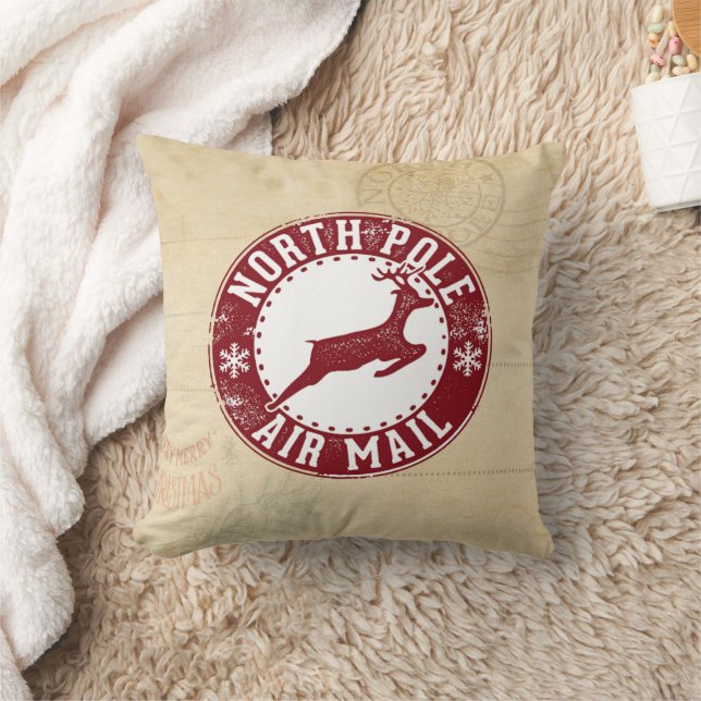  Noordpool — voeg kerstmis toe Kussen (Deken)