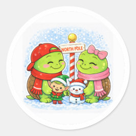 Noordpool Vrienden Ronde Sticker