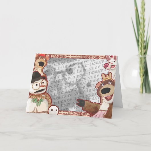 noordpool-vrienden-Sjabloon Feestdagen Kaart (Voorkant)