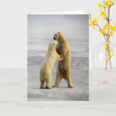 Noordpool Wals Kaart (Gele Bloem)