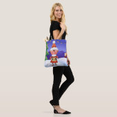 Noordpool Wensen Elf Boodschappentas Tote Bag (Op model)