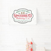 Noordpoolbroedmachine voor kerstmis spandoek (Insitu)