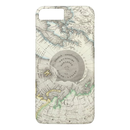 Noordpoolgebied, noordelijk halfrond Case-Mate iPhone case (Achterkant)
