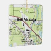 Noordpoolkaart Keramisch Ornament (Rechts)
