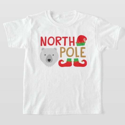 Noordpoolkerst T-shirt (Laagn)