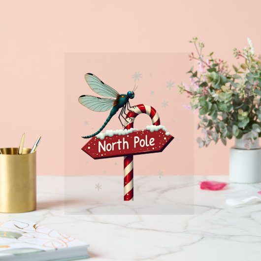 noordpoollibel acryl bord (Huwelijk)