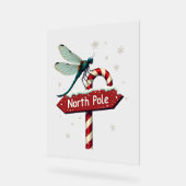 noordpoollibel acryl bord (Hoek)