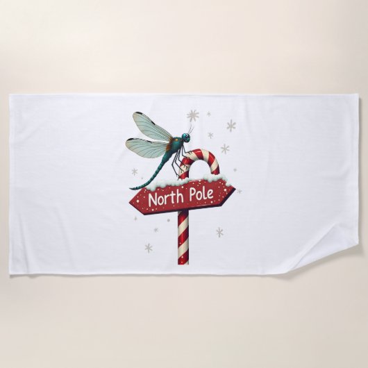 noordpoollibel strandlaken (Voorkant)