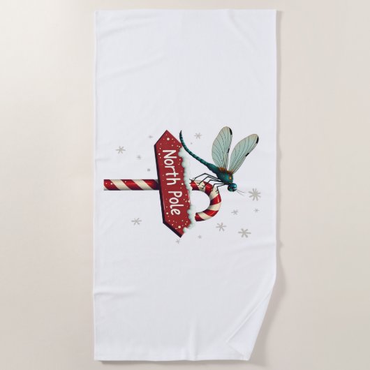 noordpoollibel strandlaken (Voorkant)