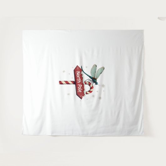 noordpoollibel wandkleed (Voorkant (horizontaal))