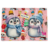 Noordpoolpinguïns groot cadeauzakje (Voorkant)