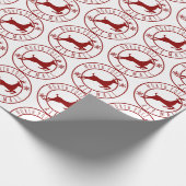 Noordpoolrendier Cadeaupapier (Hoek)