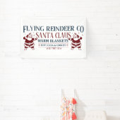 Noordpoolrendierbedrijf kerst spandoek (Insitu)