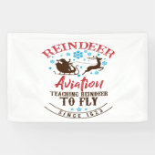 Noordpoolrendierluchtvaart Spandoek (Horizontaal)