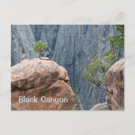 Noordrand van de Zwarte Canyon Briefkaart