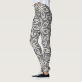 Noords IJslands sneeuwvlok ontwerp Leggings (Links)