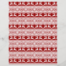 Noords-kerstwetse rendierpapier