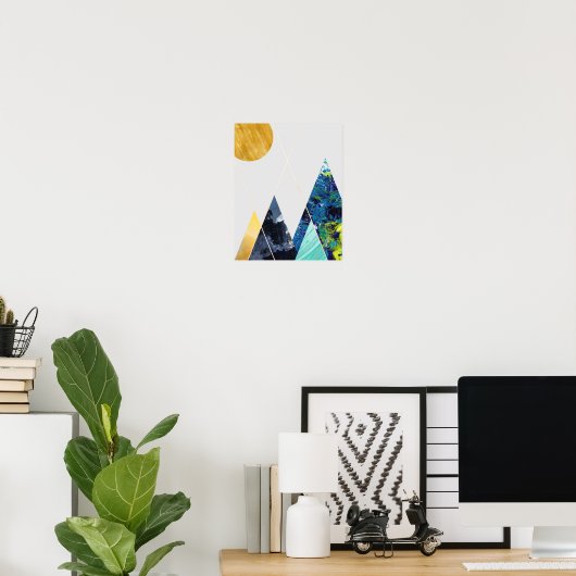 Noords Poster, Scandinavische kunst Poster (Thuiskantoor)