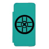 noords symbool: Wielkruis Incipio iPhone Portemonnee Hoesje (Voorkant Agenda)