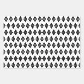 Noordse Beer Kerst Inpakpapier Set van 3 Vel (Voorkant 2)