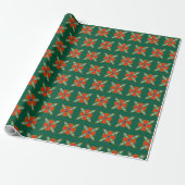 Noordse bescherming tegen hekserij of heksenknoop cadeaupapier (Uitgerold)