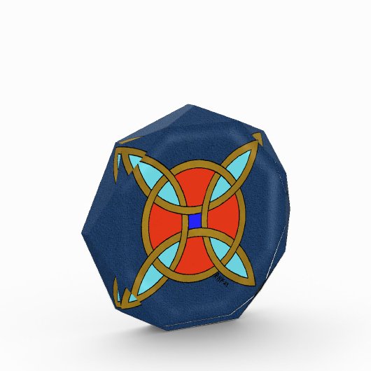 Noordse bescherming tegen hekserij of heksenknoop fotoblokken (Links)