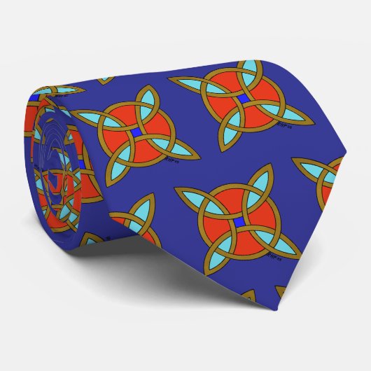 Noordse bescherming tegen hekserij of heksenknoop stropdas (Opgerold)