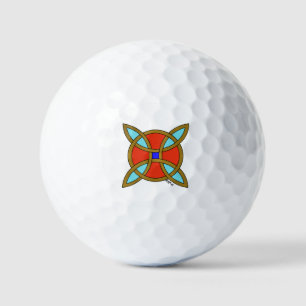 Noordse bescherming tegen hewitcherij of heksenkno golfballen
