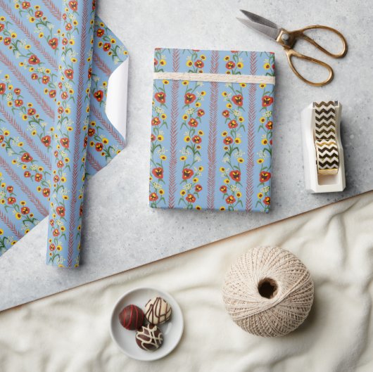 Noordse Bloemstuk Vol. 1 Cadeaupapier (Crafts)