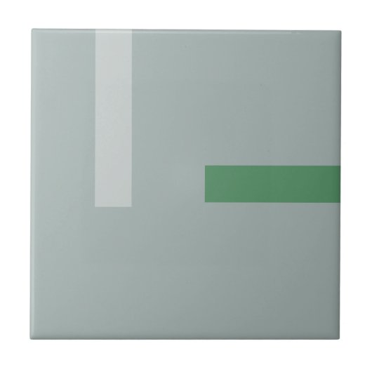 Noordse Boerenkool Groen Design Tegeltje (Voorkant)