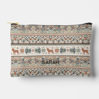 Noordse Boho Meerkleurige Fair Isle Op Maat Gemaak Etui