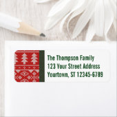 Noordse Brei | Fair Isle Retouradreslabels Etiket (Insitu)