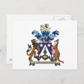 Noordse Briefkaart wapenschild (Voorkant / Achterkant)